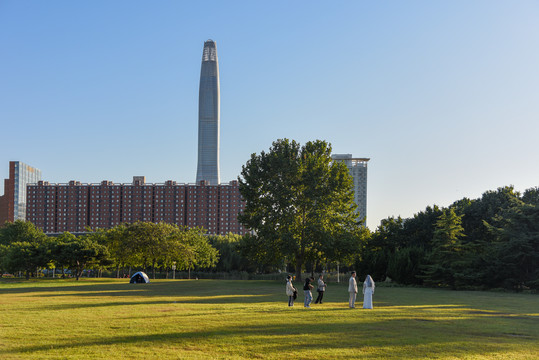 天津新公園亮相，城市綠肺開啟新篇章