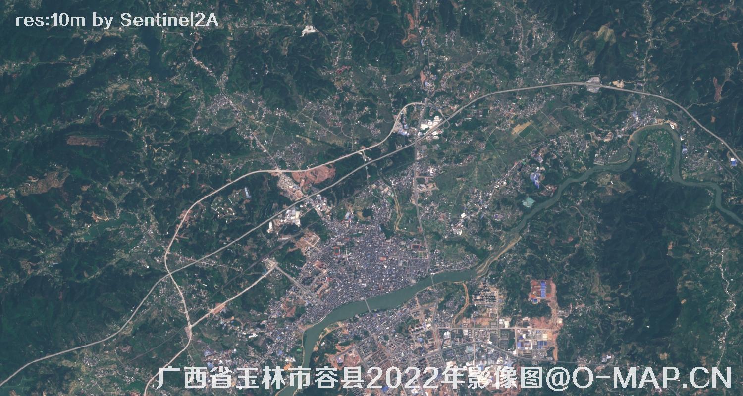 容縣最新航拍全景，一覽無余的美麗風(fēng)光??